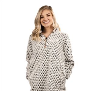 NWT Simply Southern Heather Grey Pullover